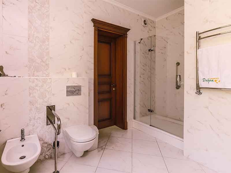 Вбиральня в пансіоніті для літніх людей